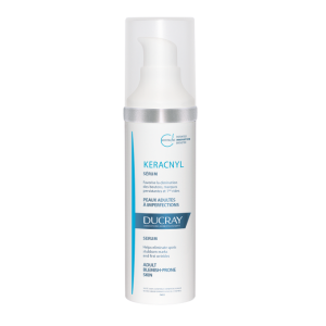 Ducray Keracnyl Serum Ορός Προσώπου Ειδικά Σχεδιασμένος για την Καθημερινή Φροντίδα του Δέρματος της Ενήλικης Γυναίκας με Ακμή, 30ml