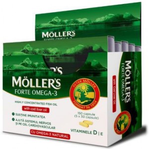 Moller's Forte Omega-3 150 κάψουλες
