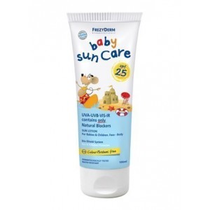 Frezyderm Baby Sun Care SPF25 Αντηλιακό Γαλάκτωμα για Βρέφη Πρόσωπο/Σώμα, 100ml