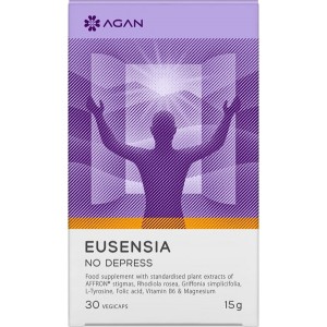Agan Eusensia No Depress 30 φυτικές κάψουλες