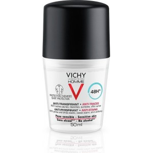 Vichy Homme Anti-Perspirant 48h Sensitive Skin Roll-On 50ml