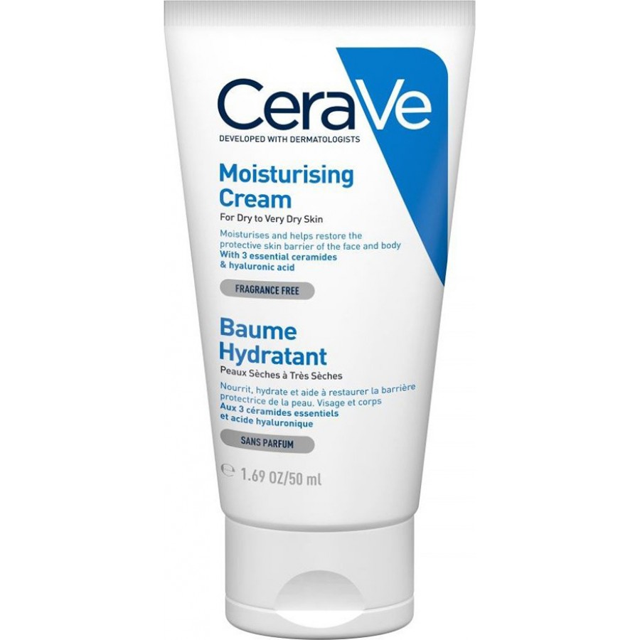 CeraVe Moisturizing Cream For Dry To Very Dry Skin 50ml