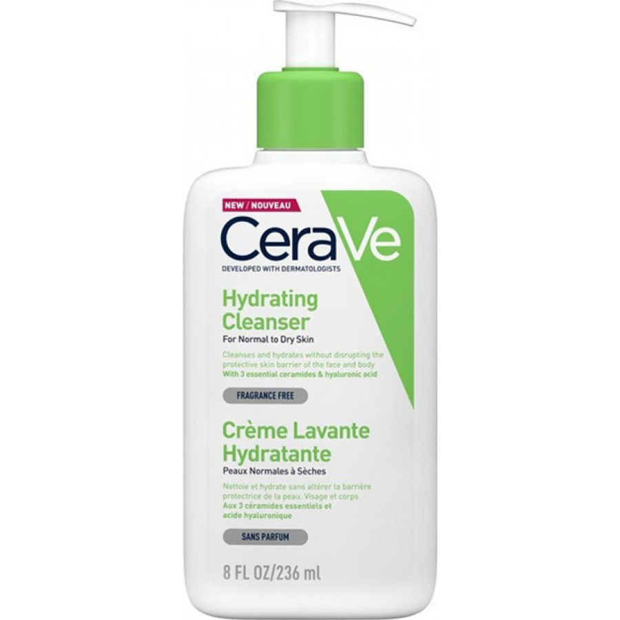 CeraVe Hydrating Cleanser for Normal to Dry Skin 236ml