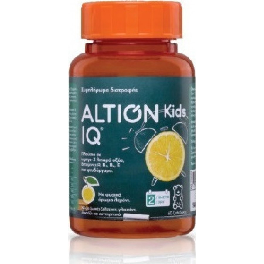 Altion Kids IQ 60 Ζελεδάκια Με Γεύση Λεμόνι