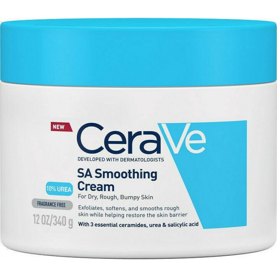 CeraVe SA Smoothing Cream For Dry, Rough, Bumpy Skin 340gr