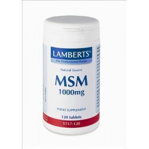 Lamberts Msm 1000mg 120 ταμπλέτες