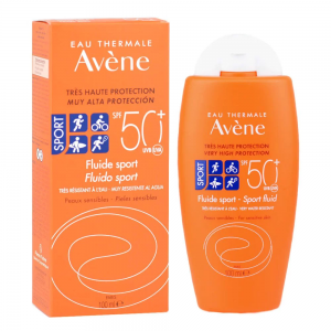Avene Fluide Sport Spf50+ Αντηλιακή Κρέμα Προσώπου Σώματος Πολύ Υψηλής Προστασίας Ειδικά Σχεδιασμένη για Αθλητές, 100ml