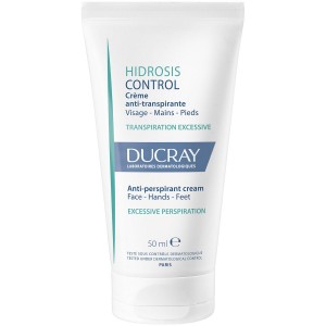 Ducray Hidrosis Control, Αποσμητική Αντιιδρωτική Κρέμα για Πρόσωπο, Χέρια & Πόδια 50ml
