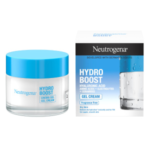 Neutrogena Hydro Boost 24ωρο Ενυδατικό Gel Προσώπου Ημέρας για Ξηρές Επιδερμίδες με Υαλουρονικό Οξύ 50ml