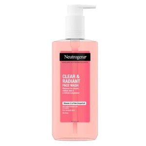 Neutrogena Clear & Radiant Face Wash Καθαριστικό Προσώπου με Vitamin C & Pink Grapefruit 200ml