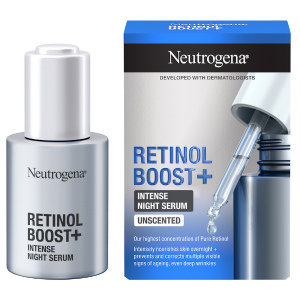 Neutrogena Boost+ Intense Night Αντιγηραντικό Serum Προσώπου με Ρετινόλη 30ml