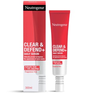 Neutrogena Clear & Defend+ Daily Serum Ορός Καθημερινής Χρήσης για την Αντιμετώπιση των Σημαδιών της Ακμής 30ml
