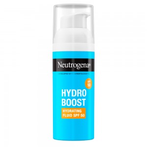 Neutrogena Hydro Boost Κρέμα Προσώπου Ημέρας με SPF50 για Ενυδάτωση, Πανάδες & Λάμψη με Υαλουρονικό Οξύ & Βιταμίνη C 50ml