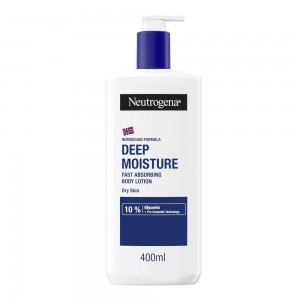 Neutrogena Deep Moisture Ενυδατική Lotion Σώματος για Ξηρές & Ευαίσθητες Επιδερμίδες 400ml