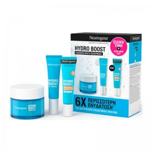Neutrogena Promo Hydro Boost Water Gel, 50ml & Eye Cream, 15ml & Hydrating Fluid SPF 50, 15ml