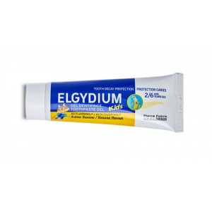 Elgydium Οδοντόκρεμα 50ml 500 ppm με Γεύση Banana για 2+ χρονών