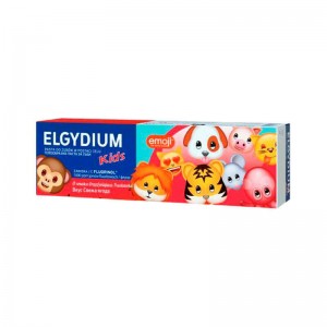 Elgydium Kids Emoji Toothpaste 1000ppm 50ml - Παιδική Οδοντόκρεμα Για Παιδιά 3-6 Ετών Με Γεύση Φράουλα