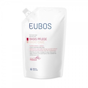 Eubos Red Liquid Washing Emulsion Refill Ανταλλακτικό Υγρό Καθαρισμού Χωρίς Σαπούνι 400ml