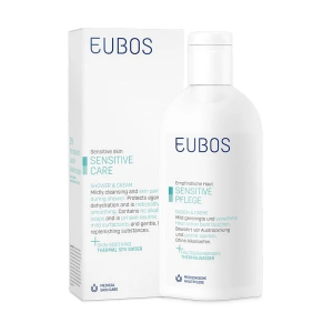 Eubos Sensitive Shower & Cream Απαλό υγρό καθαρισμού,200ml