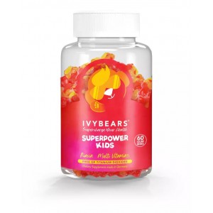 IvyBears Superpower Kids Βιταμίνη για Ενέργεια & το Ανοσοποιητικό 60 ζελεδάκια