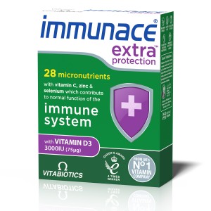 Vitabiotics Immunace Extra Protection 30 ταμπλέτες