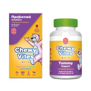 Vican Chewy Vites Tummy Support Προβιοτικά για Παιδιά 60 ζελεδάκια