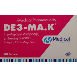 Medical Pharmaquality DE3-MAK 30tabs