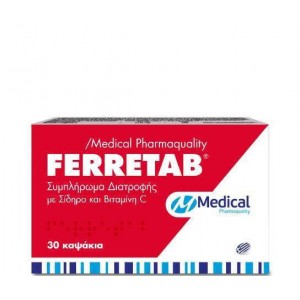 Medical Pharmaquality Ferretab 30 κάψουλες
