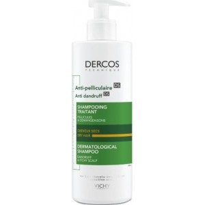 Vichy Dercos Anti Dandruff DS Dry Hair Shampoo για Ξηρά Μαλλιά 390ml