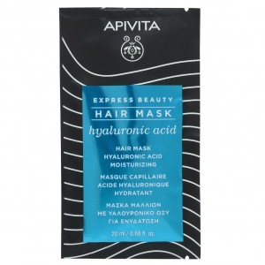 Apivita Express Beauty Hair Mask Hyaluronic Acid 20ml