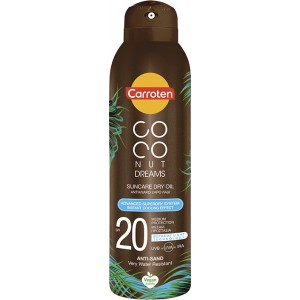 Carroten Coconut Dreams Αδιάβροχο Αντηλιακό Λάδι για το Σώμα SPF20 σε Spray 150ml
