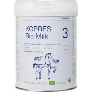 Korres Βιολογικό Γάλα σε Σκόνη Bio Milk 3 12m+ 400gr