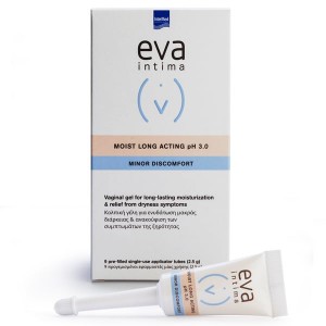 Intermed Eva Intima Moist Long Acting pH 3.0 Minor Discomfort 2.5gr x 9 τμχ