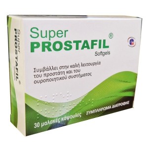 Medichrom Super Prostafil Συμπλήρωμα για την Υγεία του Προστάτη 30 μαλακές κάψουλες