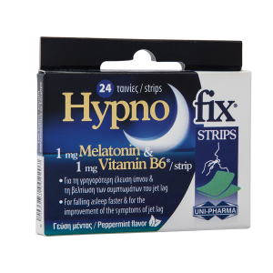 Uni-Pharma Hypno Fix Strips 24 ταινίες