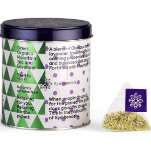 Symbeeosis Greek Organic Herbs Greek Mountain Tea Lavender Τσάι του Βουνού & Λεβάντα 19.5g
