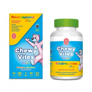 Vican Chewy Vites Kids Multi Vitamin Plus 60 μασώμενες ταμπλέτες