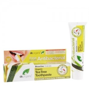Dr.Organic Tea Tree Antibacterial Τριπλή Δράση 100ml