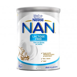 Nestle Γάλα σε Σκόνη NAN Expert pro Lactose Free 0m+ 400gr
