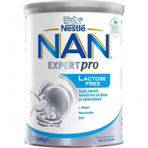 Nestle Γάλα σε Σκόνη NAN Expert pro Lactose Free 0m+ 400gr