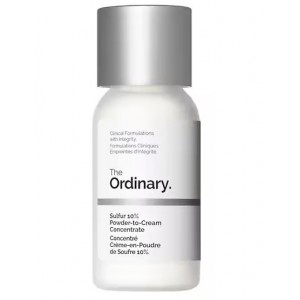 The Ordinary Sulfur 10% Powder to Cream Κρέμα Προσώπου κατά των Ατελειών & της Ακμής 5gr