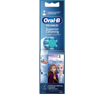 Oral-B Ανταλλακτικές Κεφαλές Ηλεκτρικής Οδοντόβουρτσας για 3+ Χρονών 2τμχ