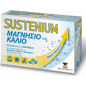 Menarini Sustenium Μαγνήσιο & Κάλιο 56g 14 φακελάκια