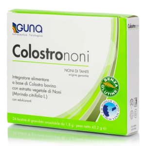 Guna Colostro Noni - Εντερική Λειτουργία, 24 sachets x 1,8gr