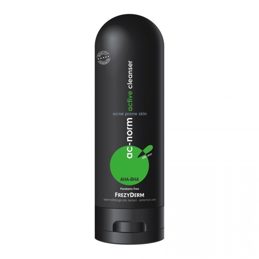 Frezyderm AC Norm Active Cleanser Υγρό Καθαρισμού λιπαρού δέρματος με τάση ακμής, 200ml