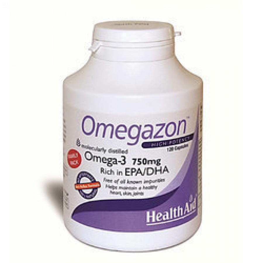 Health Aid Omegazon Omega 3 750mg, 120caps